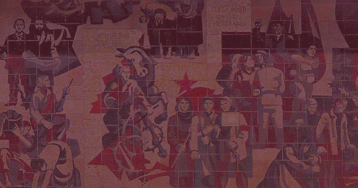 Gerhard Bondzin, 'The Path of the Red Flag' (1969).